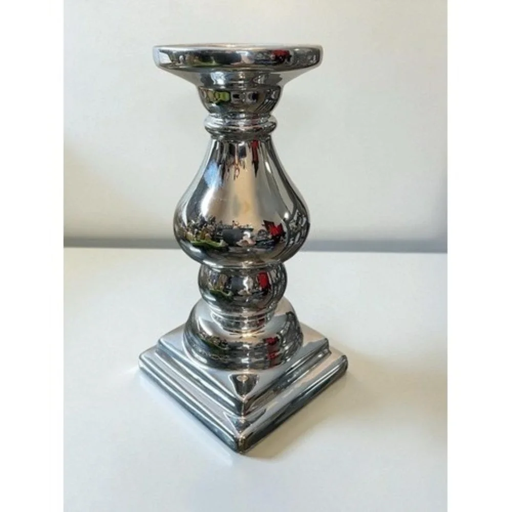 VTG Plate Weighted Candle Stick Taper Holder/Candle‎ Holder 8